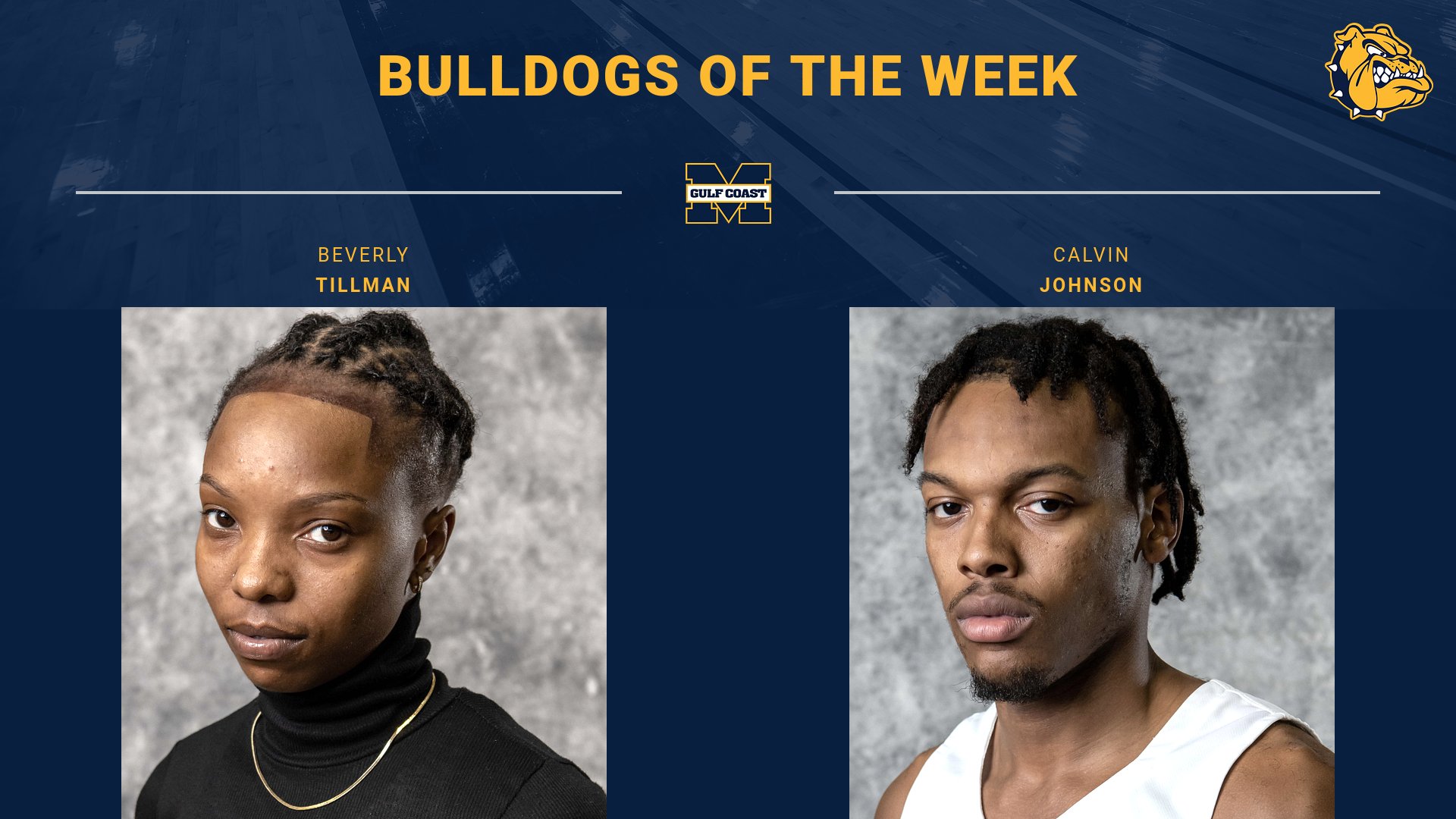 Tillman, Johnson named Bulldogs of the Week