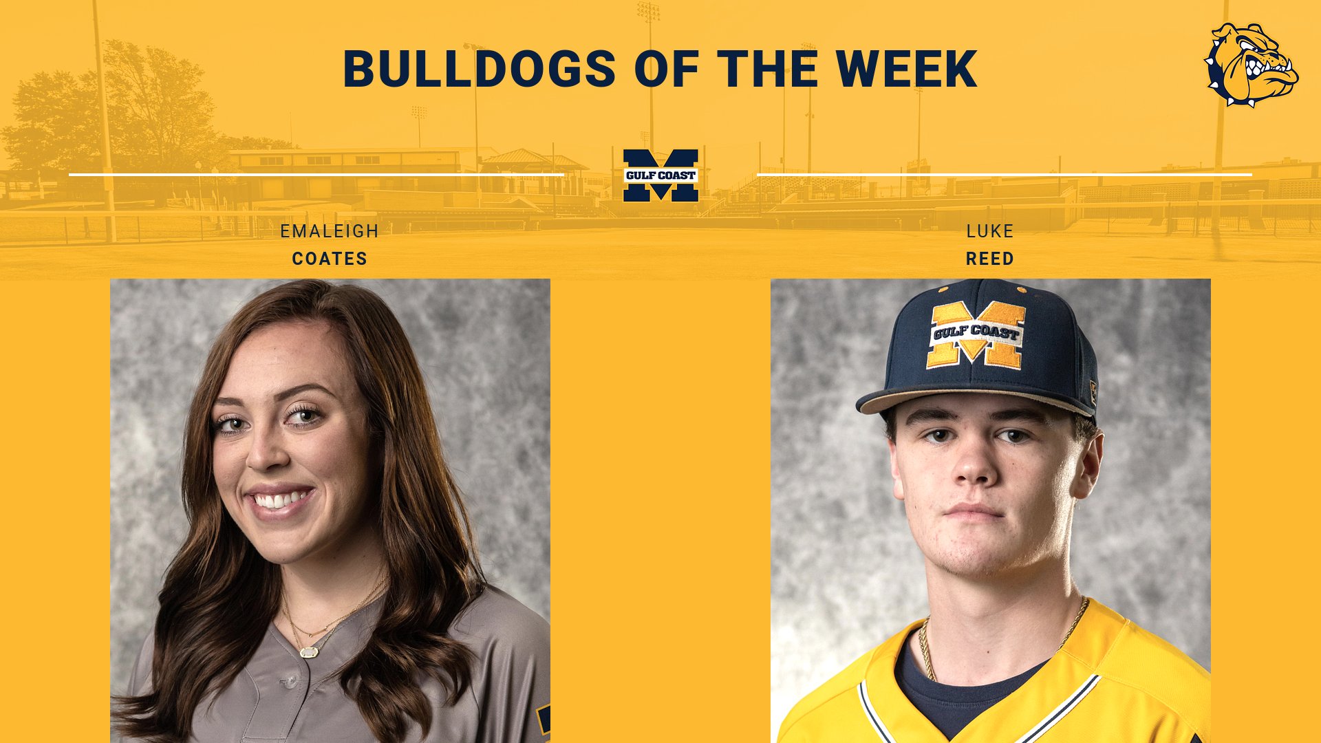 Coates, Reed named Bulldogs of the Week