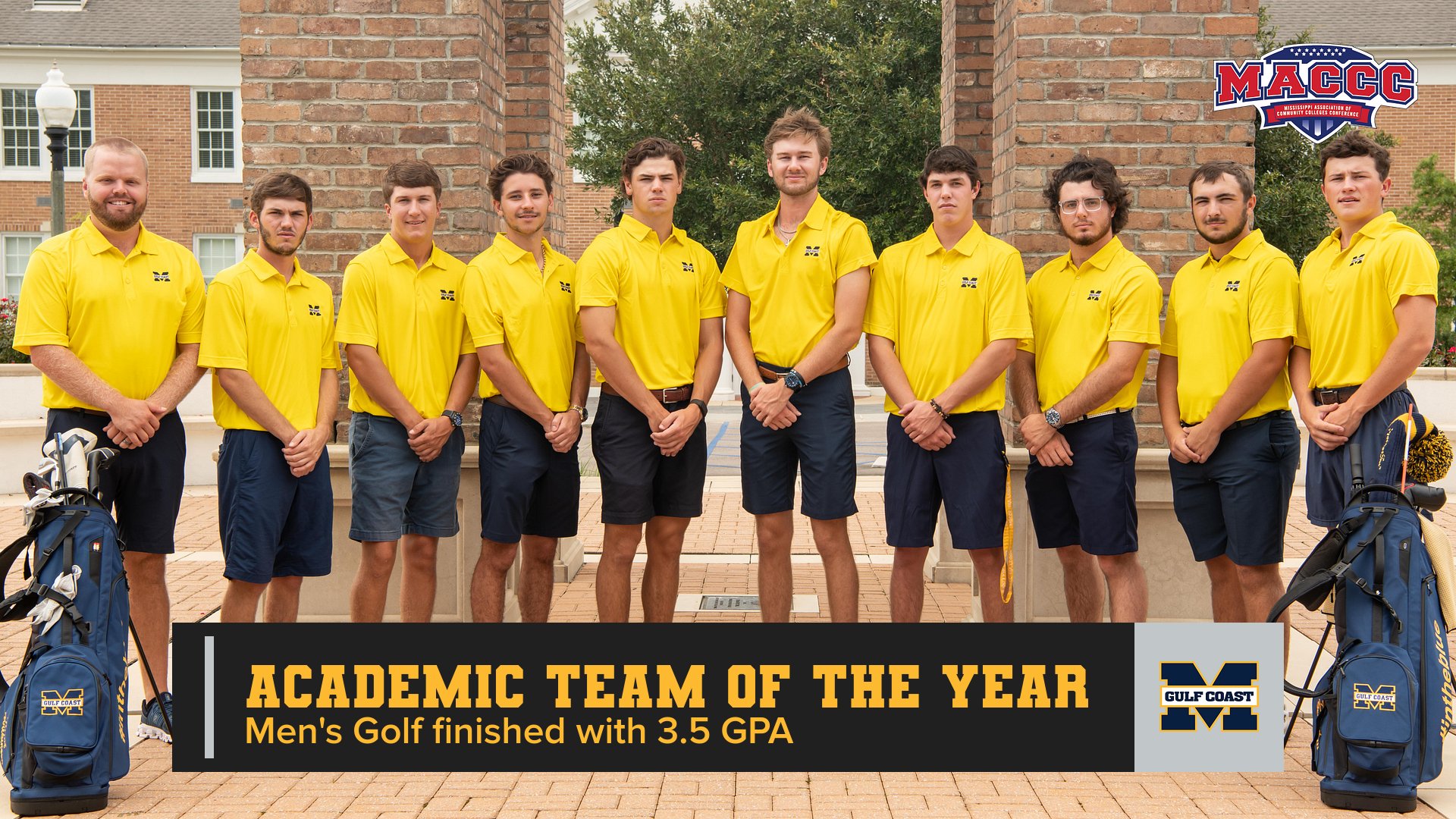 Golf wins MACCC Academic Team of the Year
