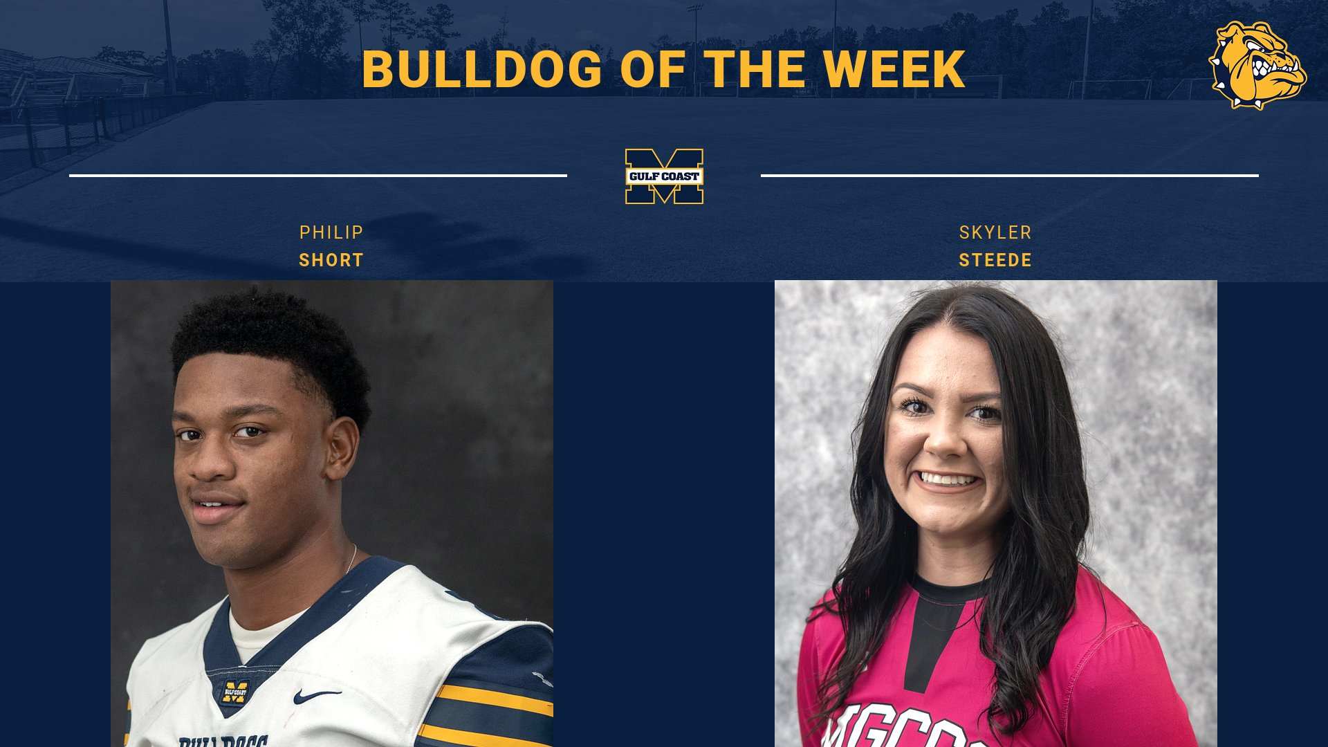 Short, Steede named Bulldogs of the Week