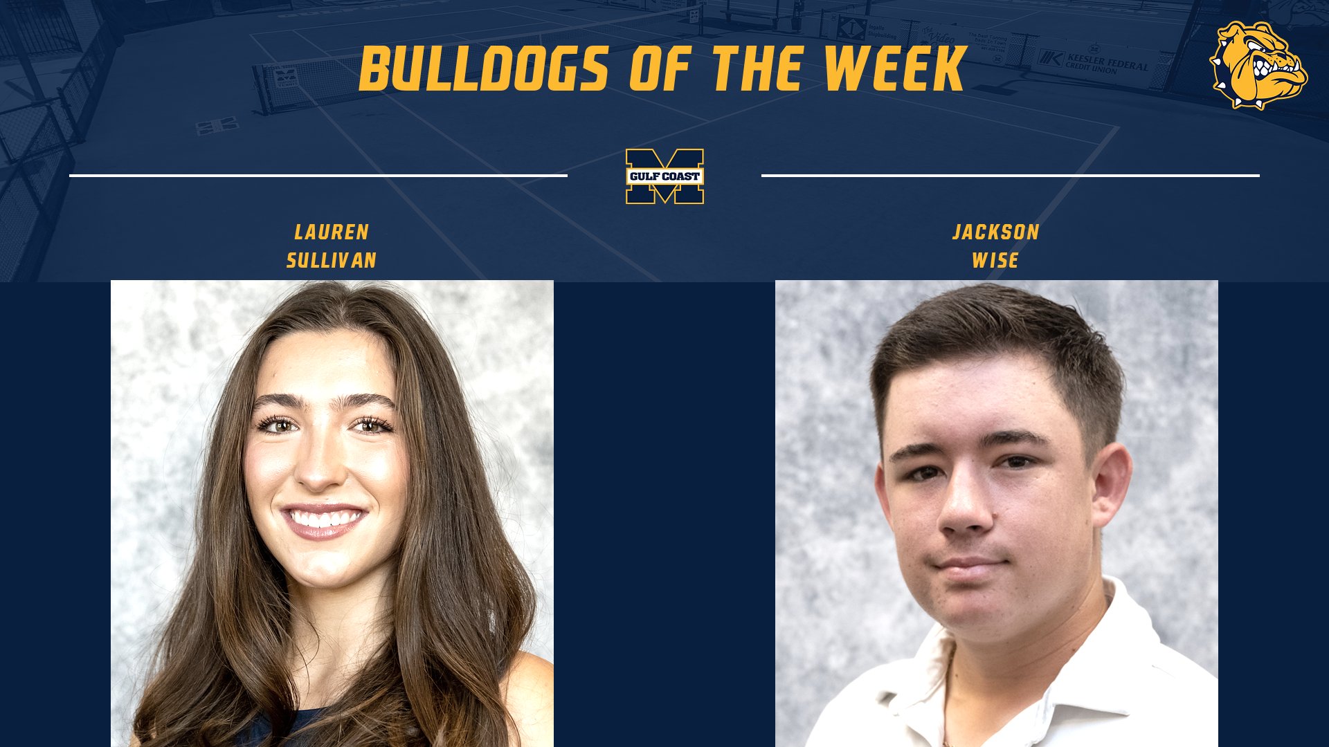 Sullivan, Wise named Bulldogs of the Week