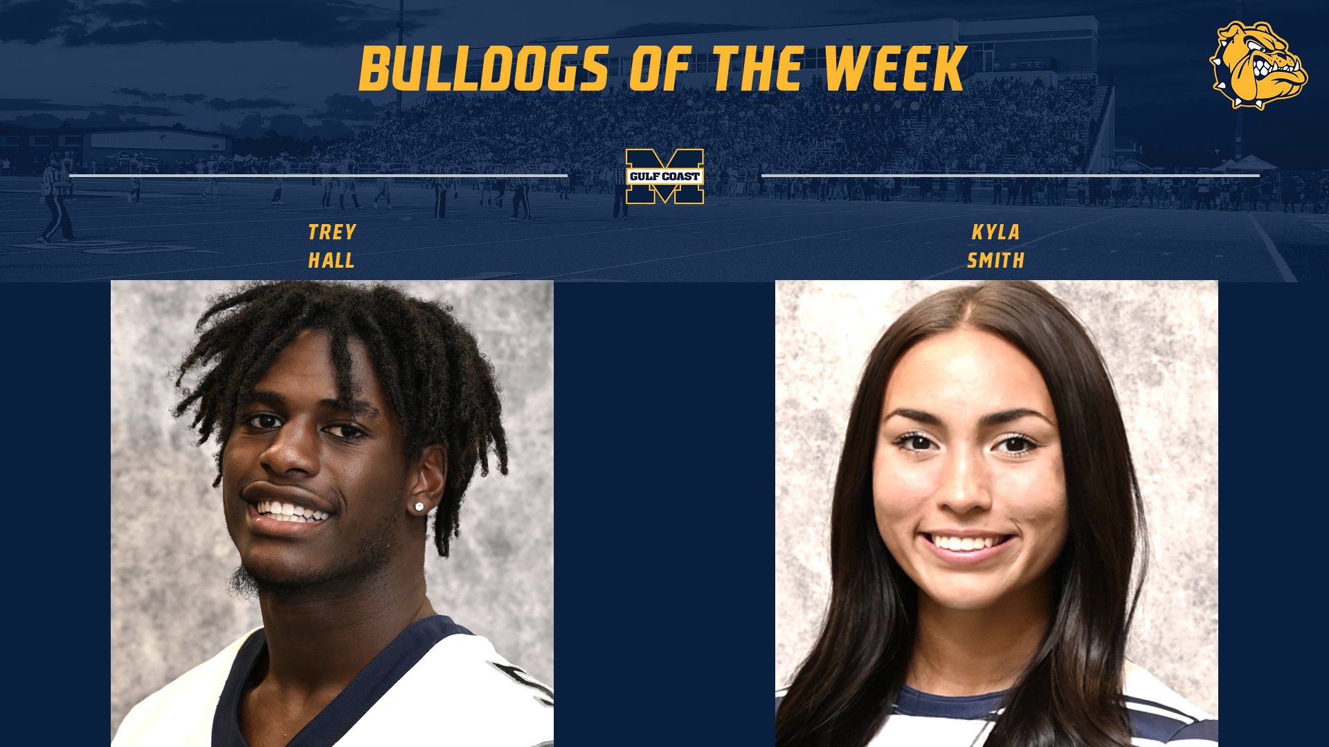 Hall, Smith named Bulldogs of the Week