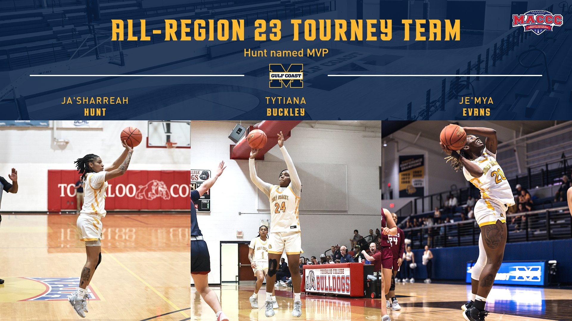 3 Bulldogs named to All-R23 Tourney Team