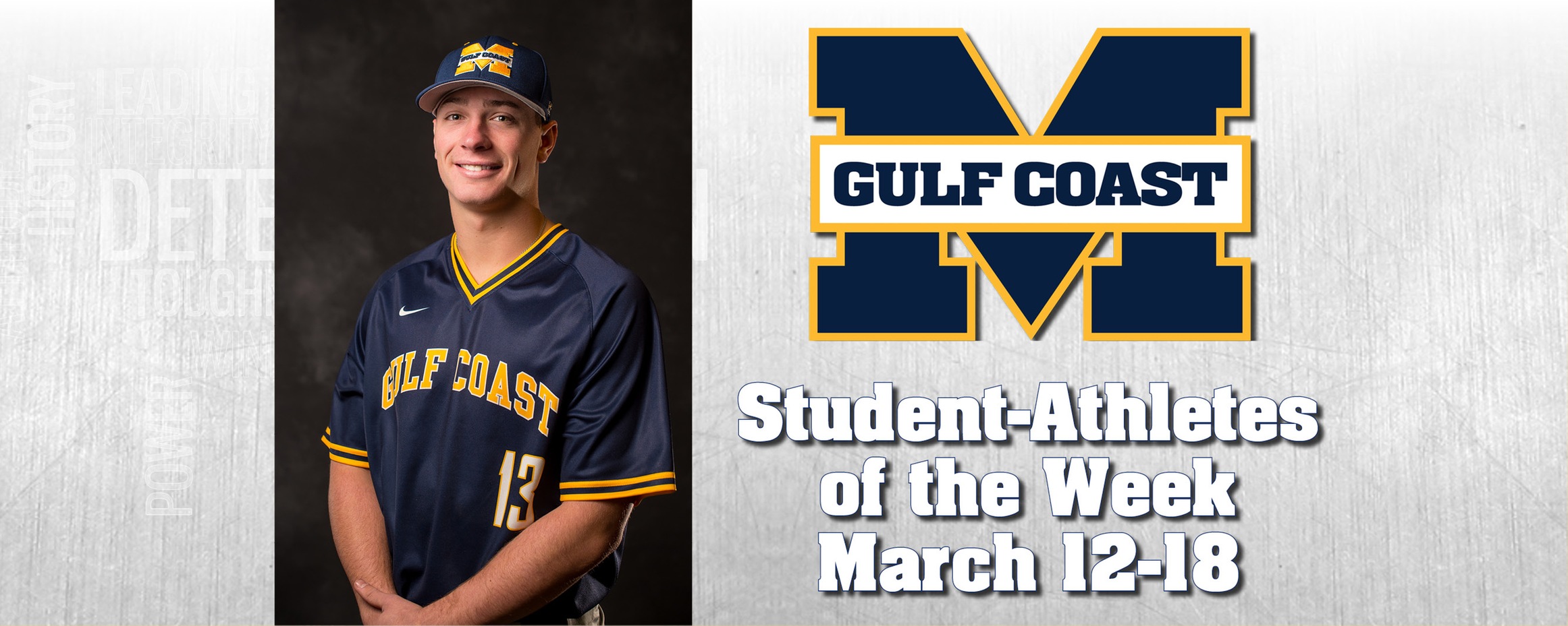 O’Shea named MGCCC Student-Athlete of the Week