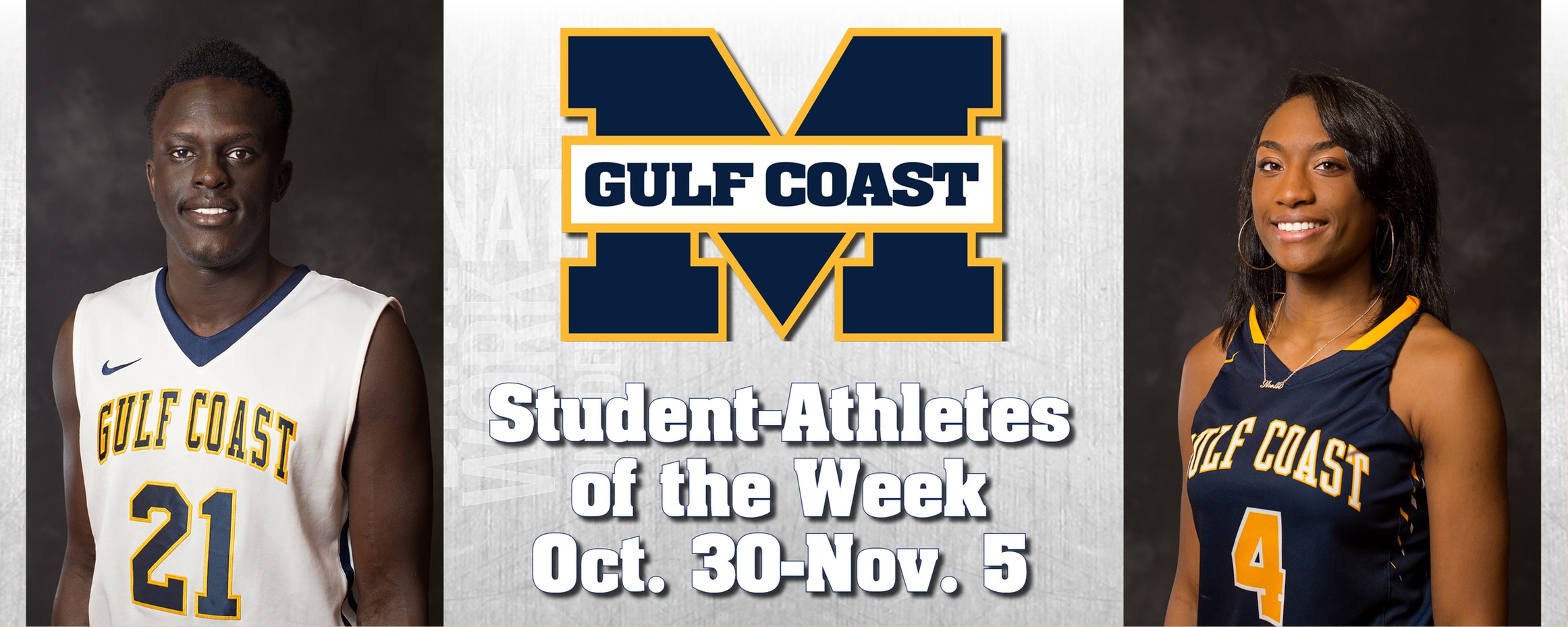 Chan, Thigpen named MGCCC Student-Athletes of the Week