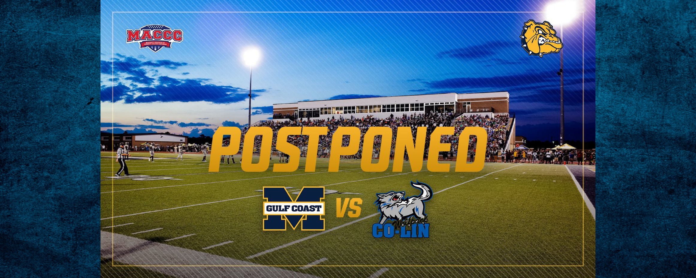 Gulf Coast football game postponed