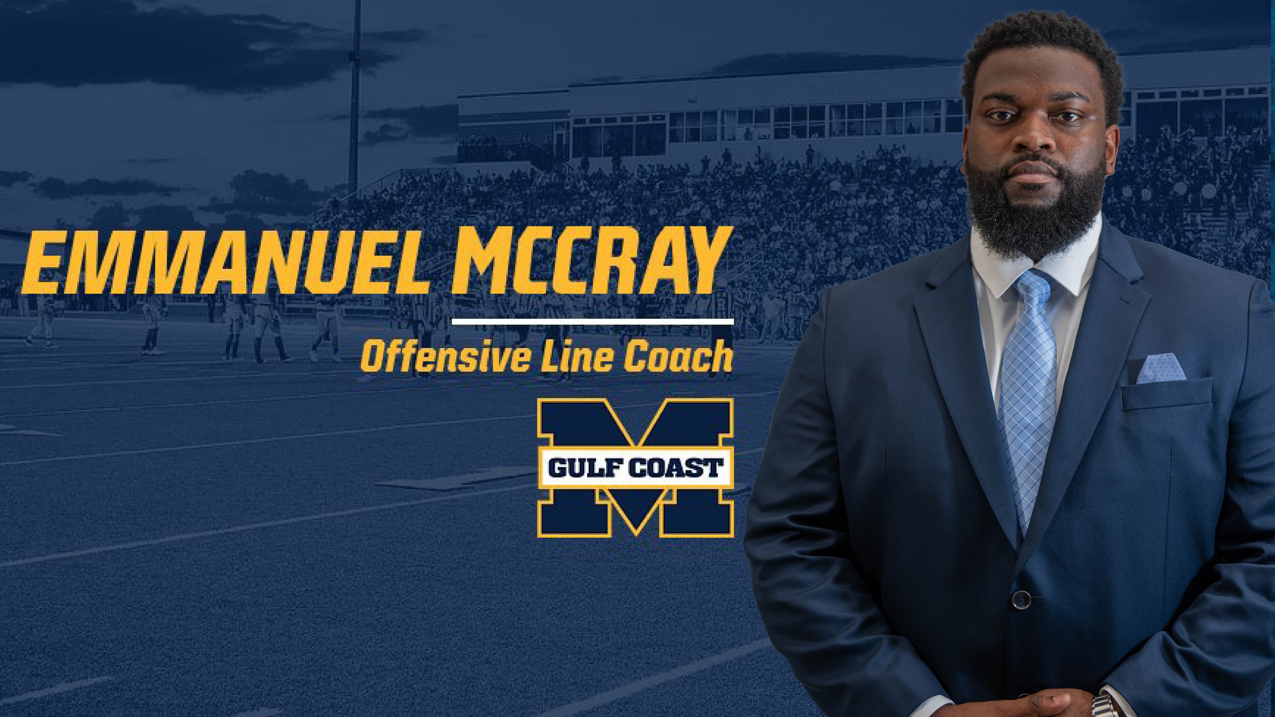 Wright hires McCray as O-line coach