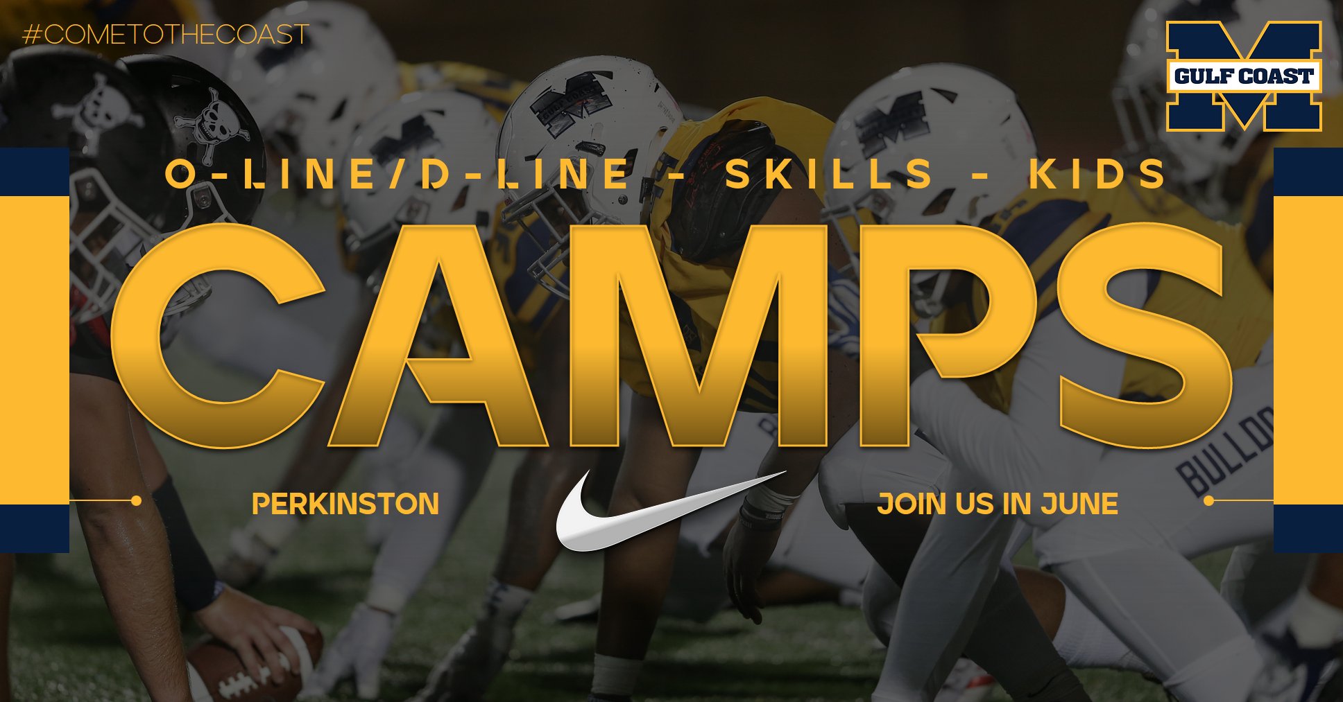 Register now for MGCCC Football Camps