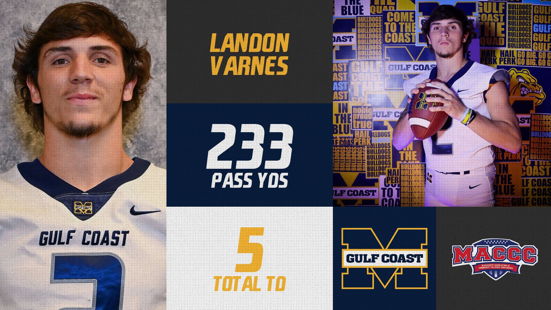 Varnes wins MACCC Player of the Week