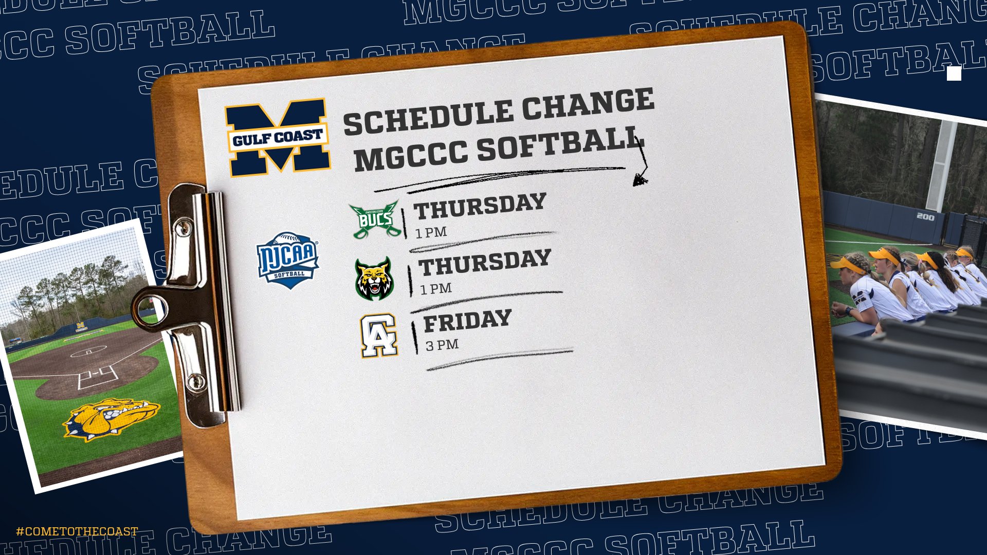 Mother Nature forces Softball schedule changes