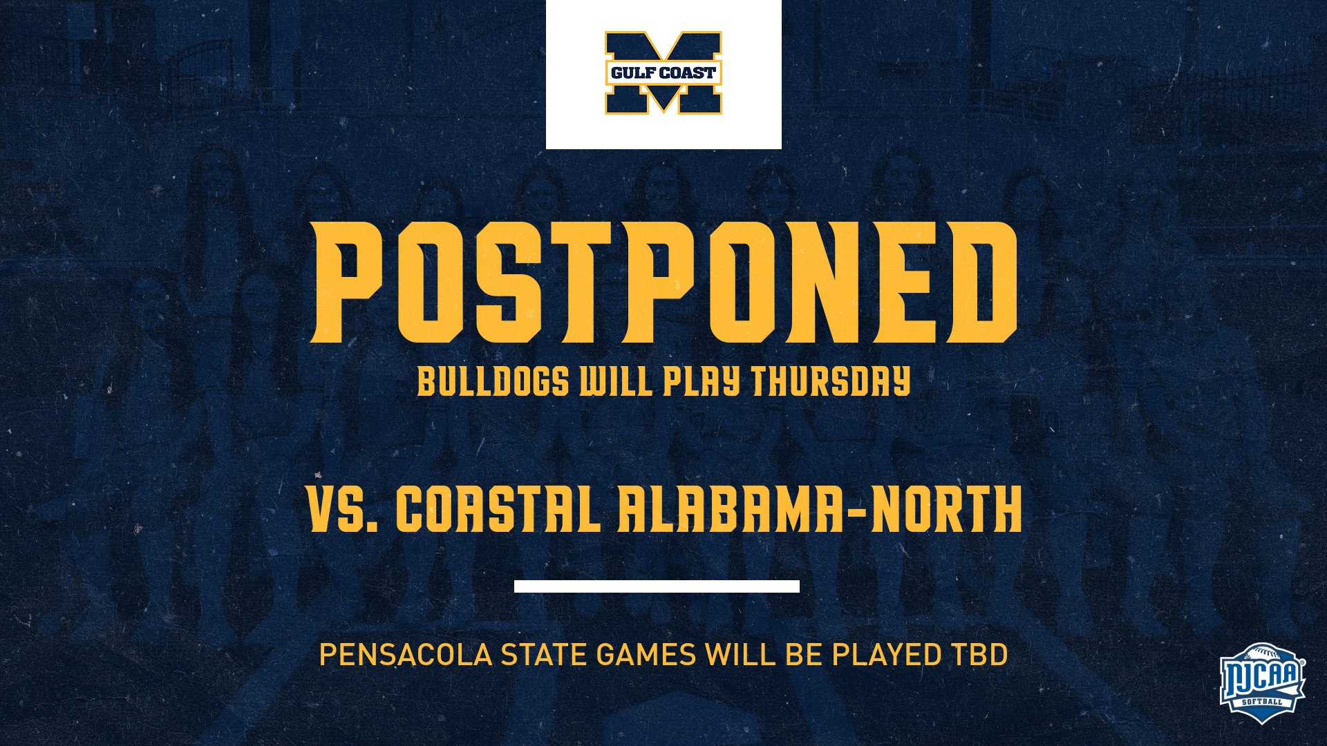 UPDATE: Tuesday, Wednesday softball postponed